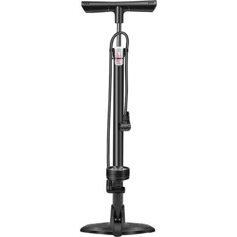 Hbs Fietspomp Met Manometer Zwart