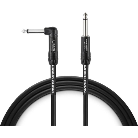 Warm Audio PRO-TS-1RT-20' - Instrument kabel, jack - jack haaks, 6.1 mtr, Professional