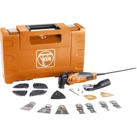 Fein MM500 Multimaster Plus Top Multitool + 32 delige accessoireset in koffer - 350W