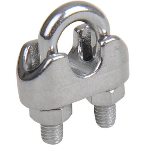 Seilflechter Staaldraadklem - M4 - 6 mm - A4 RVS AISI 316