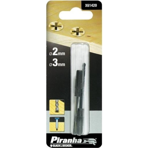 Piranha voorboren voor hout X61420-XJ – 2, 3mm