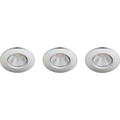 Philips Dive badkamerinbouwspot - 3-lichts - chroom