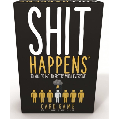 Shit Happens 18+ - Engelstalig Kaartspel - Partyspel