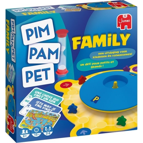 Jumbo Pim Pam Pet Family - Bordspel