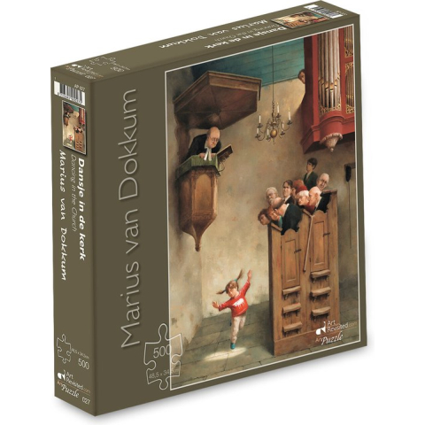 Puzzel Dansje in de Kerk - Marius van Dokkum