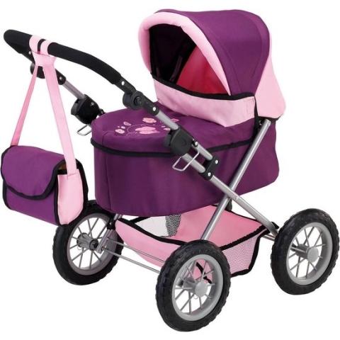 Bayer - Poppenwagen Trendy - Roze en Paars (13057AA)