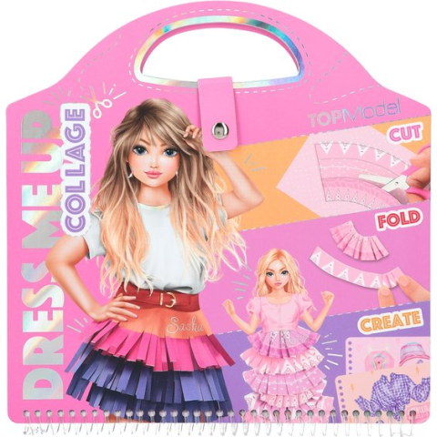 Depesche - TOPModel Dress me up Collage Book - kleurboek