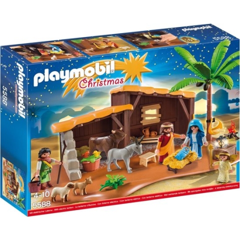 PLAYMOBIL Grote kerststal - 5588