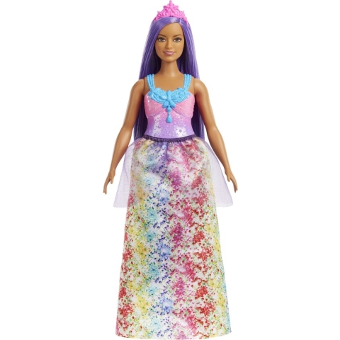 Barbie Dreamtopia - Barbiepop - Prinses met paars haar