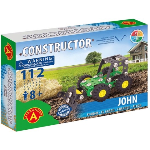 Alexander Toys - Constructor - John (Snow Plow) - 112pcs