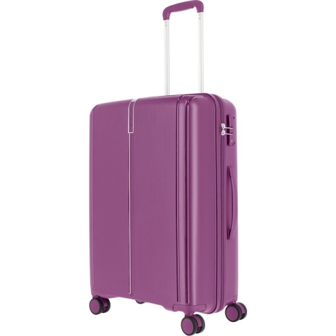 Vaka M 65cm-59L 4-wiel trolley paars