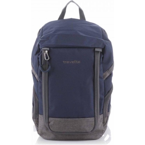Travelite Basics Handbagage Rugtas Blue / grey