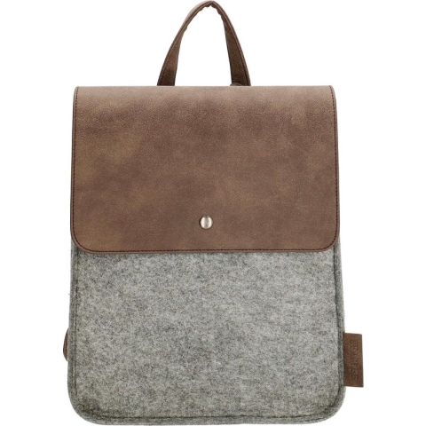 Beagles Vilten Rugzak Rugtas Grijs Vilt Trendy Tas
