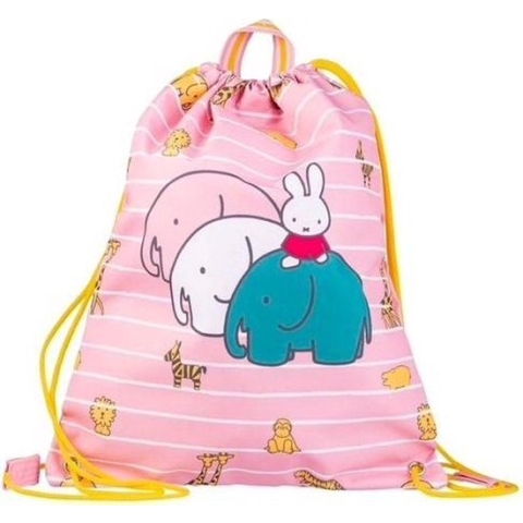 Prinsess Traveller Nijntje Gymtas - roze - 30 x 37 cm