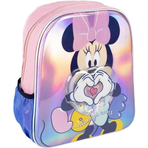 Kinderrugzak Minnie Mouse Paars Roze (25 x 31 x 10 cm)