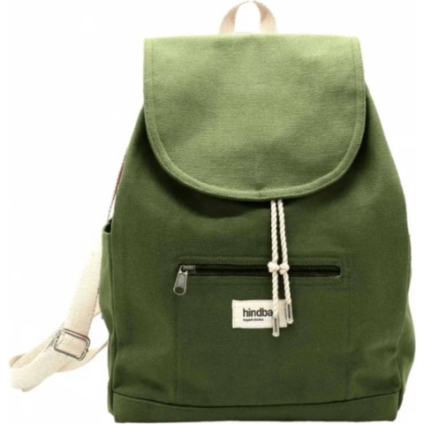 Hindbag Eliot - Rugtas - Olive - GOTS Biologisch Katoen - Fairtrade