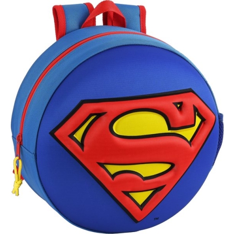 Superman Peuterrugzak 3D Logo - 31 x 31 x 10 cm - Polyester
