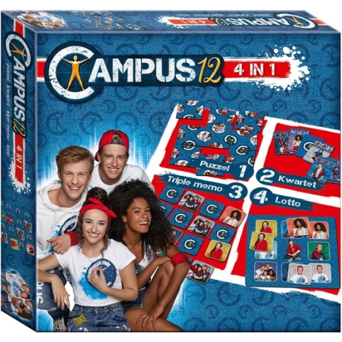 Campus 12 : spel - 4 in 1