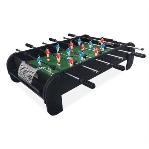 Pegasi Voetbaltafel Mini XL - Zwart - Kickertafel - Voetbaltafel Mini
