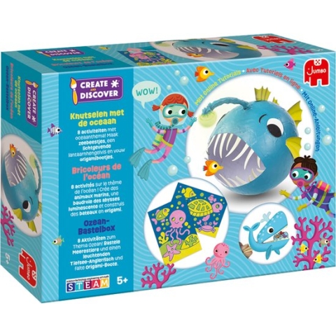 Jumbo Create & Discover Oceaan - Knutselen met de oceaan - Leersysteem