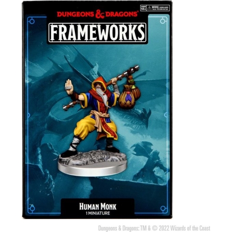 D&D Frameworks Human Monk Male