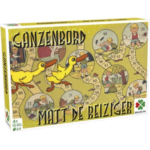 Selecta Gezelschapsspel Spellen Van Toen: Matt De Reiziger/ganzenbord