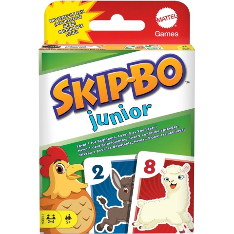 Skip-Bo Junior - Mattel Games - Kaartspel - Kinderspel