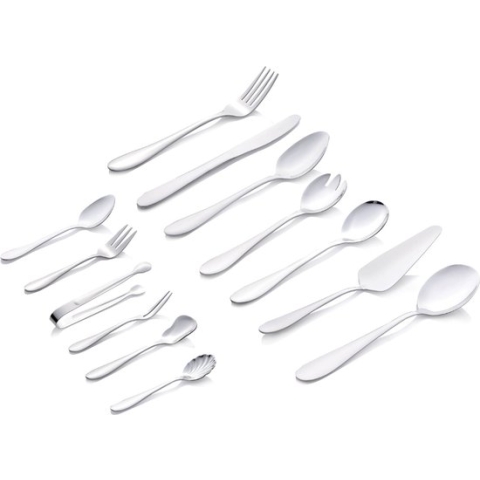 alpina Bestekset - 70 Stuks - 12-persoons bestek - Serveerbestek - RVS