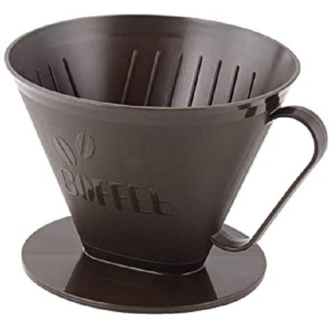 Fackelmann koffiefilter houder no. 4 voor isoleerflessen bruin