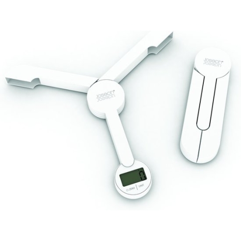 Joseph Joseph TriScale Elektronische Keukenweegschaal - Wit