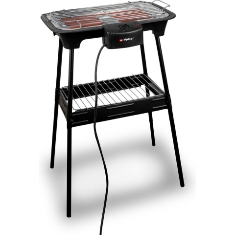 alpina BBQ - Elektrisch - 2-in-1 - Binnen en Buiten - 2000W