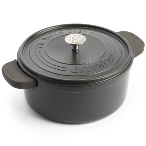 GreenPan Featherweights Braadpan - 28cm - Grijs