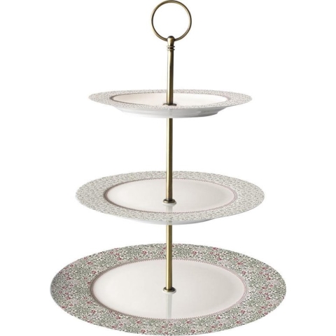 Laura Ashley Wild Clematis Collectables Etagere 3-Laags