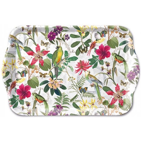 Ambiente Tray Melamine Tropical Jungle 13x21cm