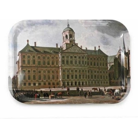 Dienblad Laminaat 37.5 x 26.5 cm, Paleis op de Dam, Berckheyde