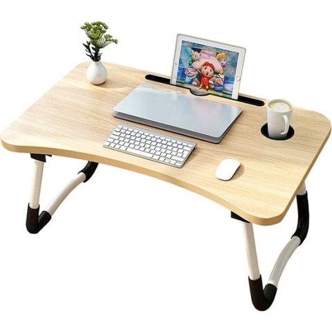 Opklapbare laptoptafel voor bed, standaard