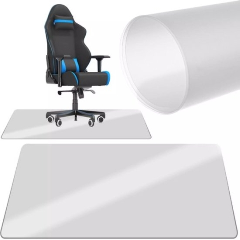 Vloerbeschermer - Beschermende stoelmat - 100x140cm - Transparant