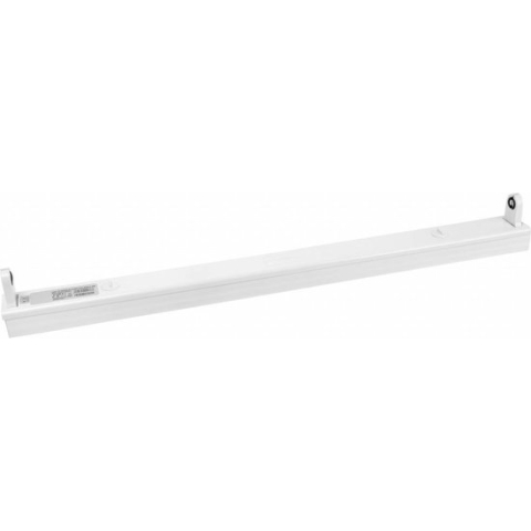 Aigostar - LED TL armatuur - 60cm wit aluminium - voor een enkel LED TL buis