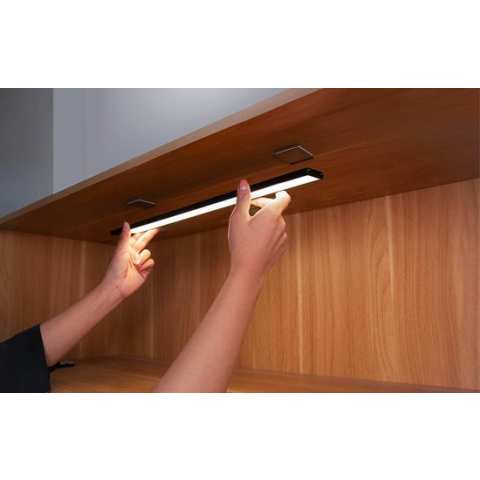 Yeelight kastverlichting met motionsensor - oplaadbaar - 135 lumen- zilver - 60cm