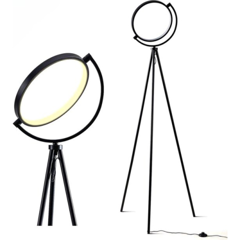 Nince Vloerlamp Eclipse - Moderne Vloerlamp - Staande lamp Industrieel van hoge kwaliteit - 3000K