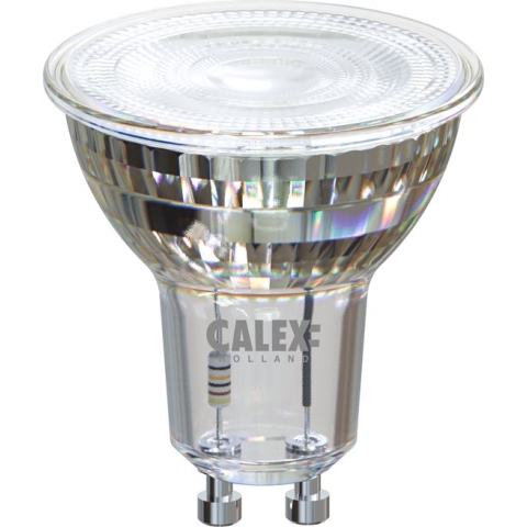 3 stuks Calex LED - Reflector - 2,8W (35W) GU10 240 volt 230 lumen 2800K