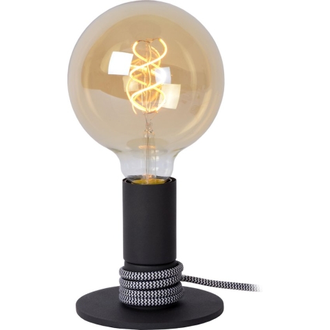 Lucide MARIT Tafellamp - 1xE27 - Zwart