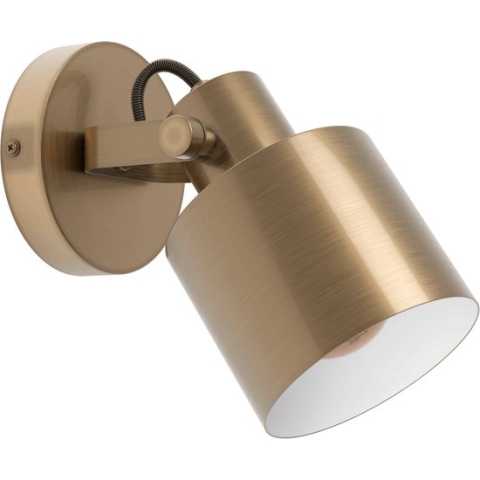 EGLO Southery Spot - E27 - 18,5 cm - Goud/Crème