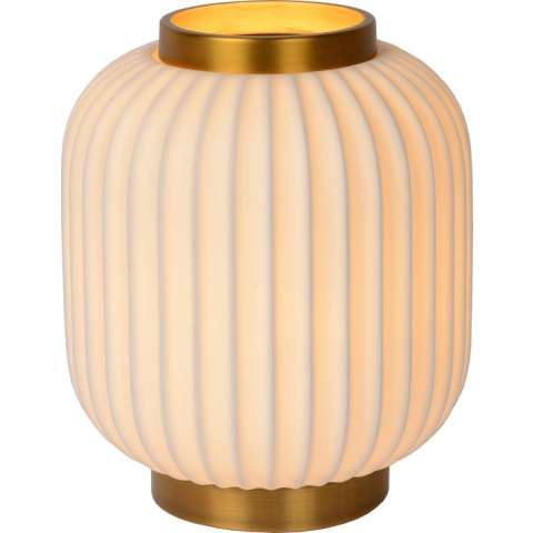 Lucide GOSSE Tafellamp - Ø 19,5 cm - 1xE14 - Wit