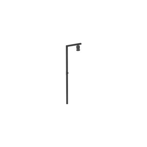 Steinhauer Stang vloerlamp - E27 - 160 cm hoog - incl. 180 cm snoer - zwart