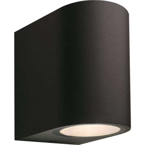 Garden Lights: Gilvus Wandlamp 12 Volt - Zwart
