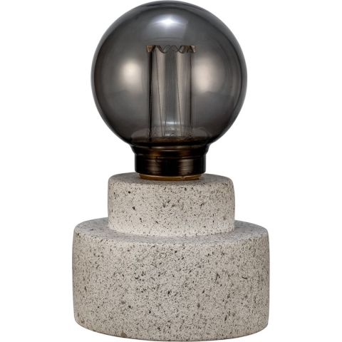 Pauleen Noble Flare Tafellamp - 2xAA - beton
