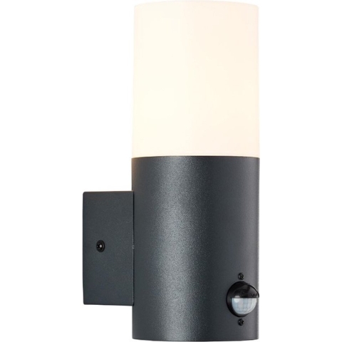 Brilliant Aberdeen - Buiten wandlamp met bewegingssensor - Antraciet