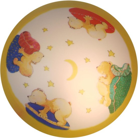 Niermann Standby - Plafondlamp kinderen - Beer Berni - 45cm