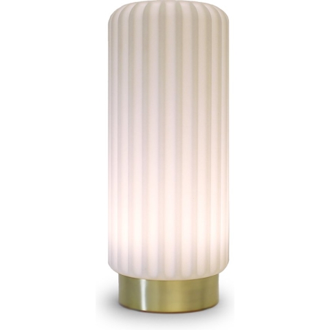 Atelier Pierre - Dentelles - Sfeerlamp - Gold base- LED - tap to dim -H 29 cm